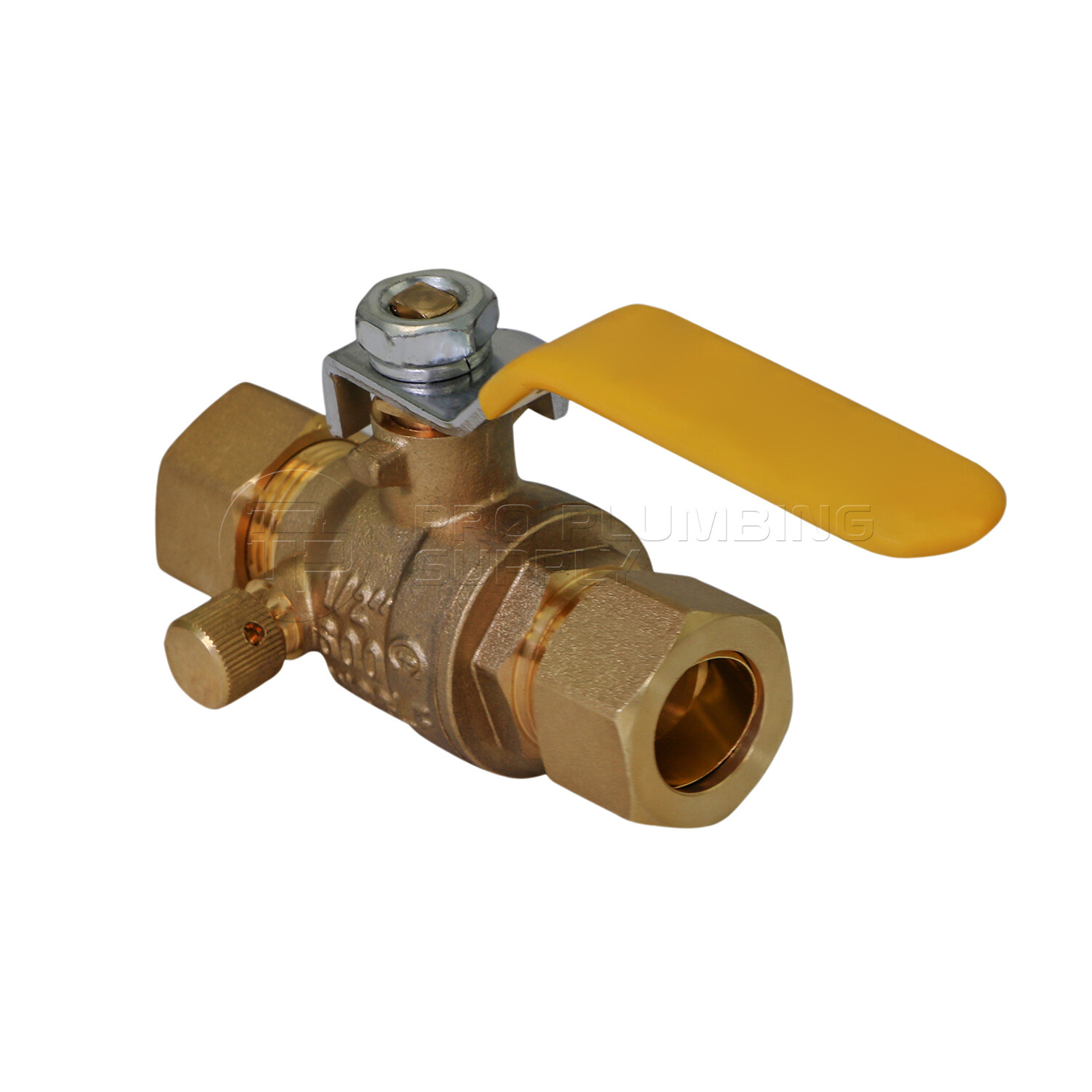 Midline Full Port forged brass Ball Valve Drain Compression Joints 1/2"in-1"in gallery