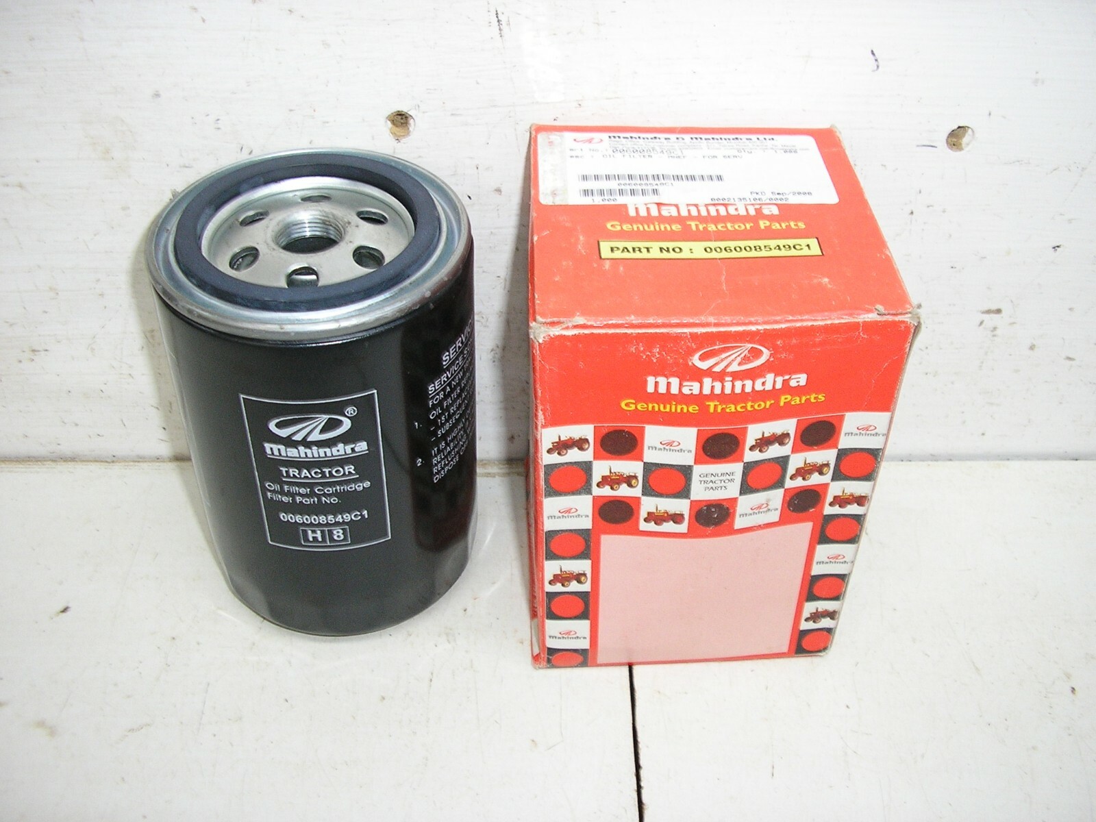 MAHINDRA 006008549C91 OIL FILTER (SPIN ON) gallery