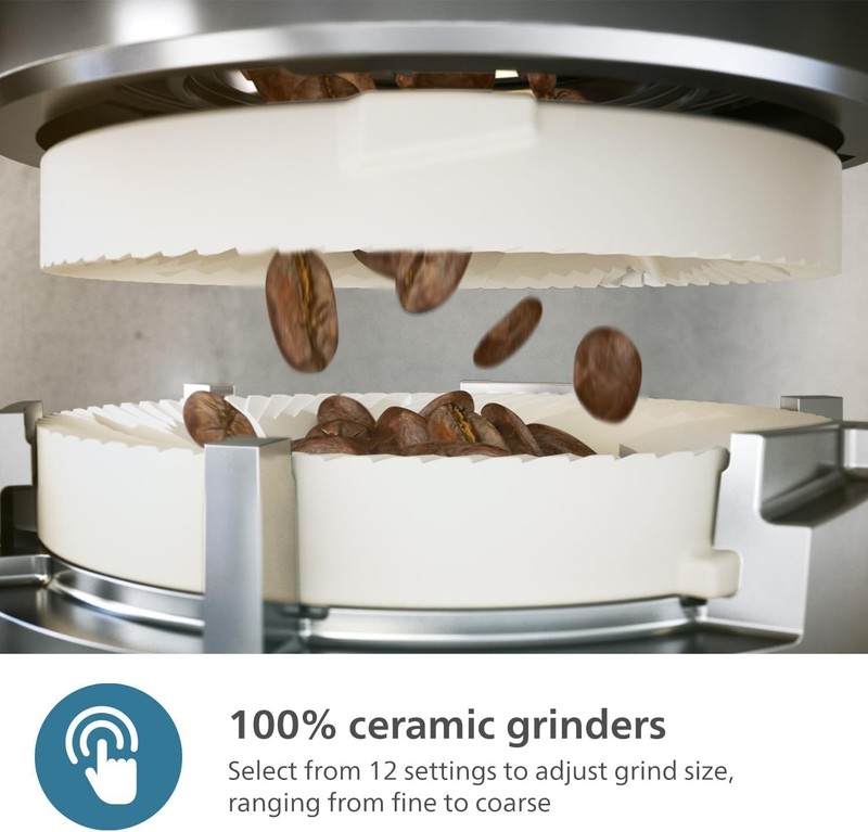 Philips 5500 LatteGo Automatic Espresso Machine, Chrome | 20 Recipes | EP5544/94 gallery