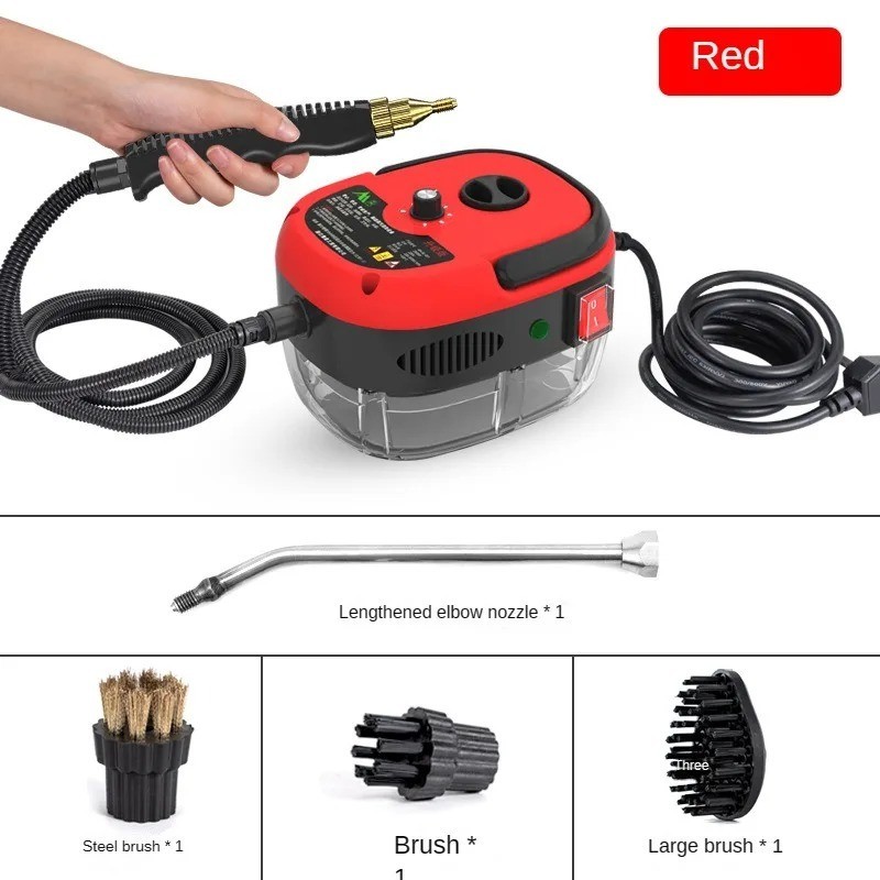 2500W High Pressure Steam Cleaner Handheld Home Car Kitchen Cleaning Machine gallery