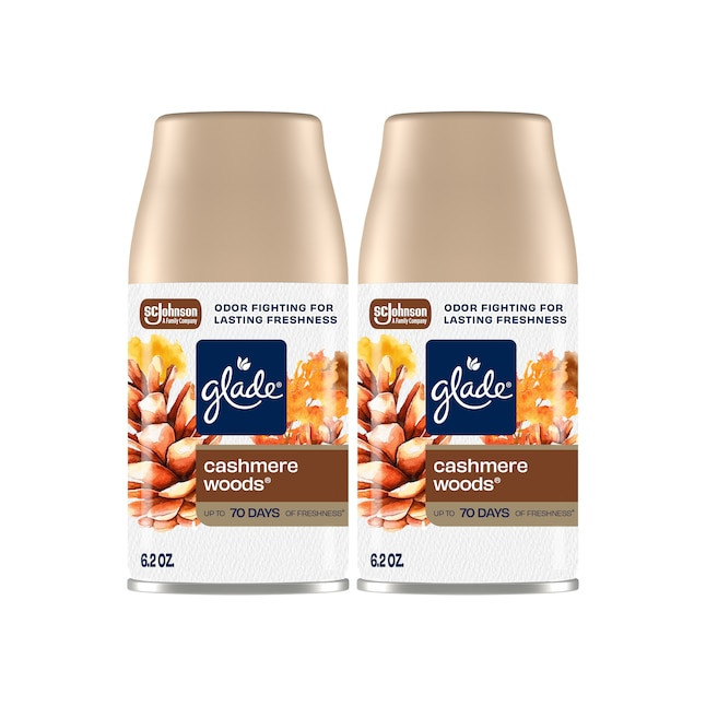 Glade Automatic Spray Refill Cashmere Woods 2 Pack gallery