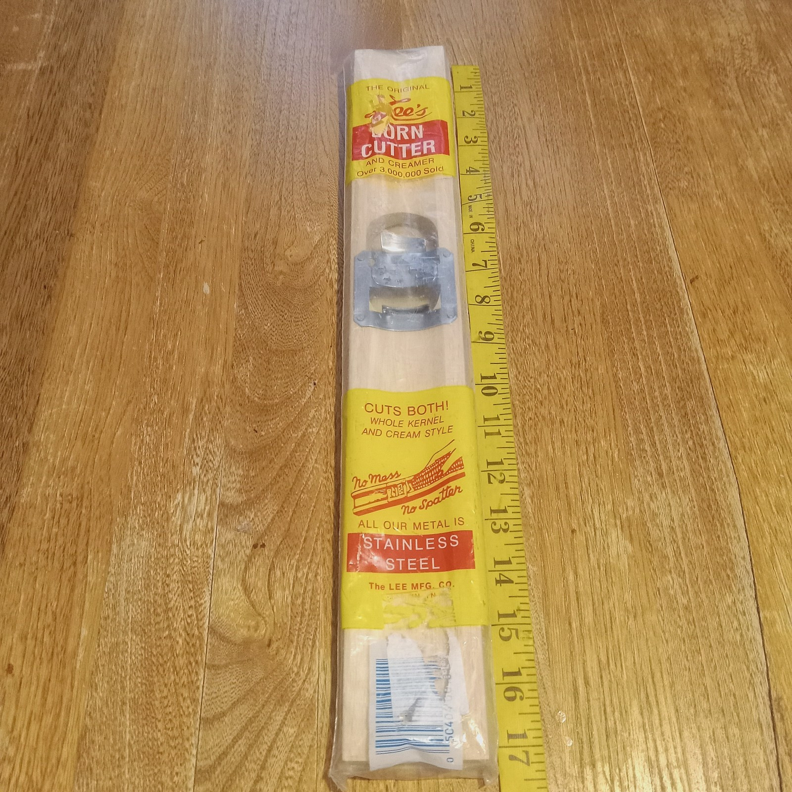 Vintage ORIGINAL LEE’S CORN CUTTER &CREAMER~NEW IN PKG~Stainless Steel gallery