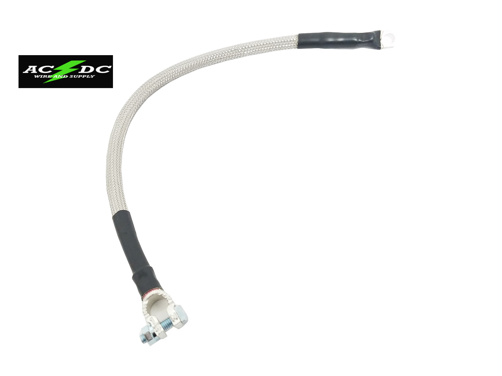 2 Awg Gauge Copper Battery Power cable POS, 304 ss, Car, Truck, RV, Boat, Solar gallery