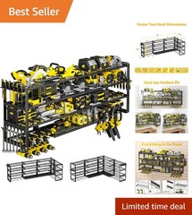 Professional Grade 64″ Wall-Mounted Tool Organizer – 1000lbs Capacity & Stylish