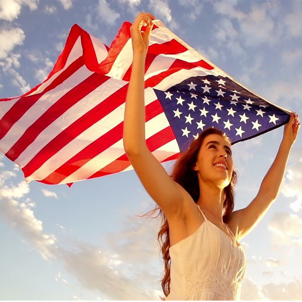 Anley Fly Breeze 3x5 Foot American Flag US Flag USA Flags 3x5 Foot & 4x6 Foot gallery