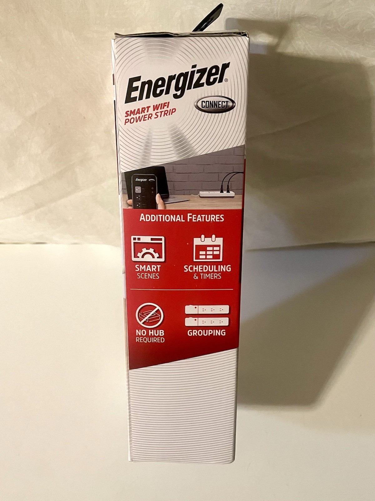 Energizer Connect Smart Wi-Fi Power Strip 3 Outlets Control w Smart Phone, Alexa gallery