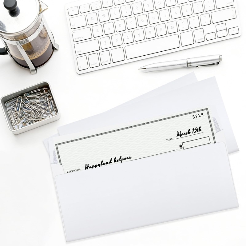 1000 Pack #10 Security Envelopes Self Seal - 4-1/8 x 9-1/2 Inch White Busines... gallery