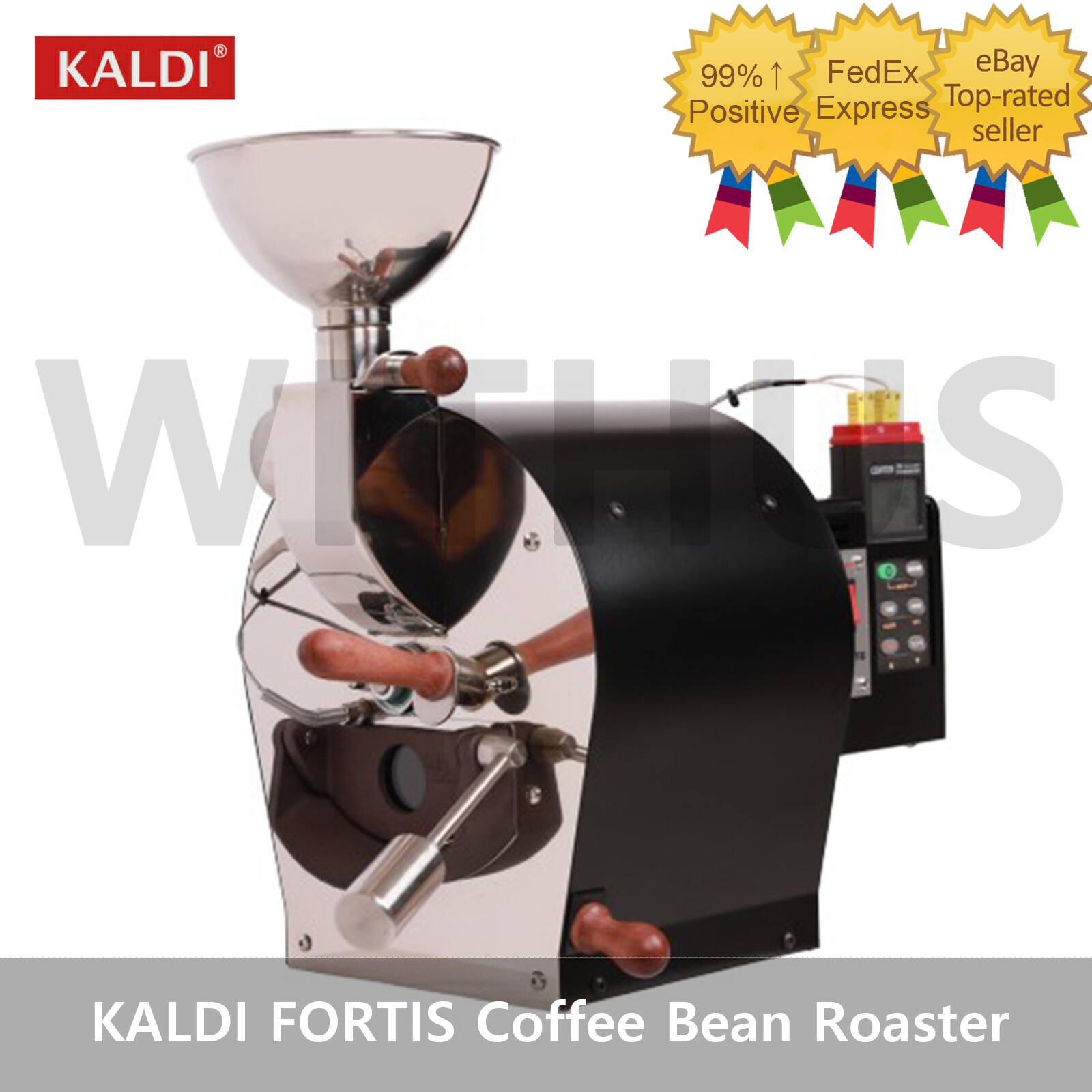 KALDI FORTIS Coffee Bean Roaster Professional for Cafe Capa 600g Chaff Collecter gallery