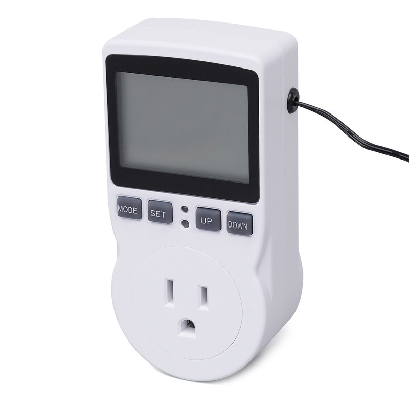 Digital Temperature Controller thermostat temp control Outlet Heater AC100-250V gallery