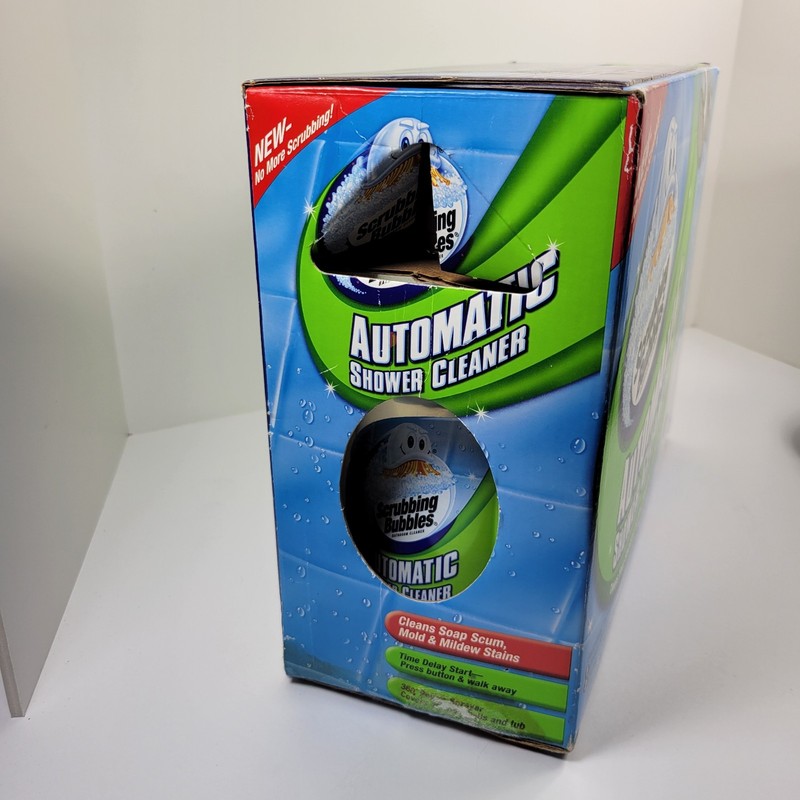 Scrubbing Bubbles Automatic Shower Cleaner Kit Shower Caddy 2 Refills READ gallery