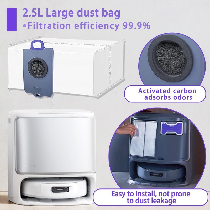 Replacement Accessories Kit Compatible with Narwal Flow Robot Vacuum Cleaner gallery