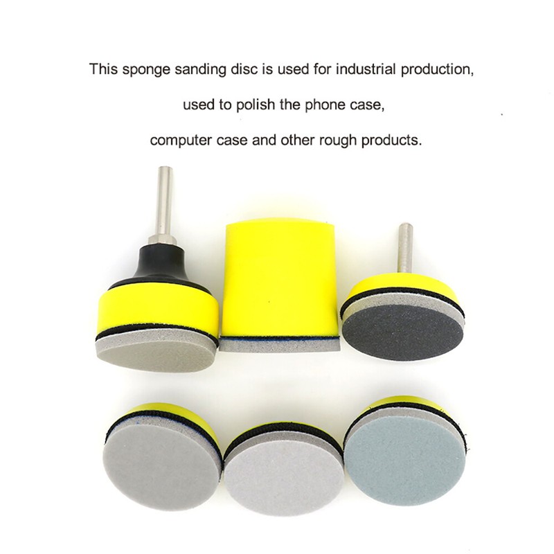 2 Inch（50mm）Hook & Loop Sponge Sandpaper Wet and Dry Sanding Discs 300-3000 Grit gallery