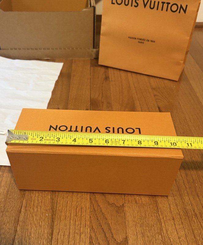 100% Authentic Louis Vuitton Empty Perfume/Cologne Box, Shop Bag, Shipping Box gallery