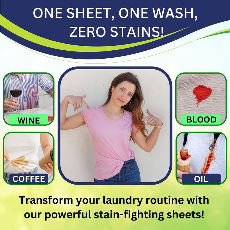 Laundry Detergent Sheets (32 Loads, Unscented), Eco-Friendly Washer Sheets De... gallery