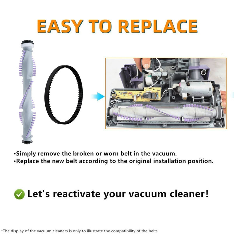 Replacement Brush Roll for Shark Navigator NV350,NV351,NV352,NV355,NV356,NV356E, gallery