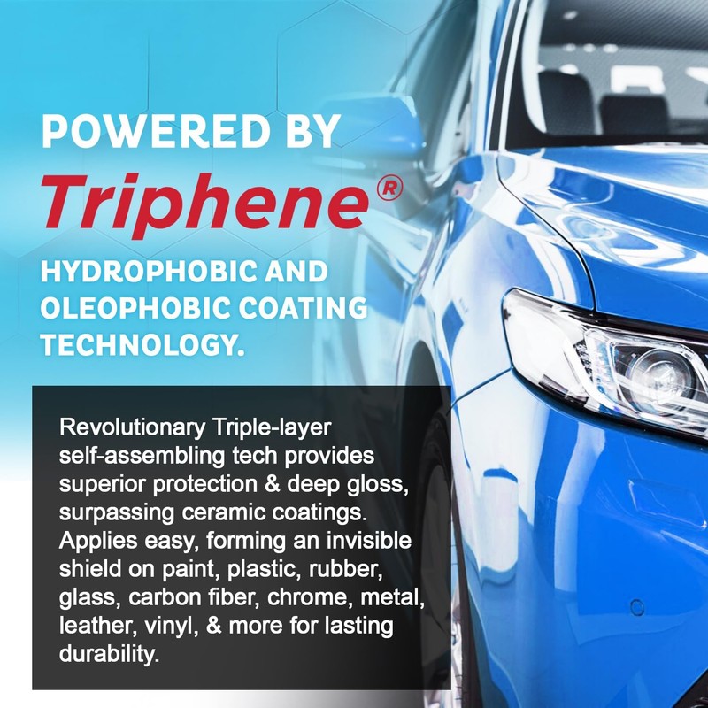 Car Spray Triphene® Technology Quick Spray & Wipe Waterless Detailer 2x20oz 4 gallery