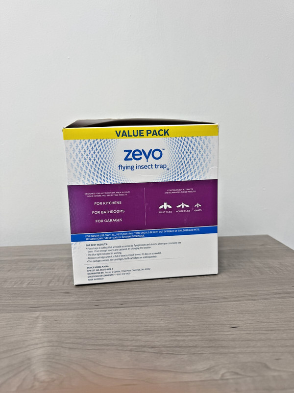 Zevo Flying Insect Trap Value Pack ( 2 Devices ) with Extra refills gallery