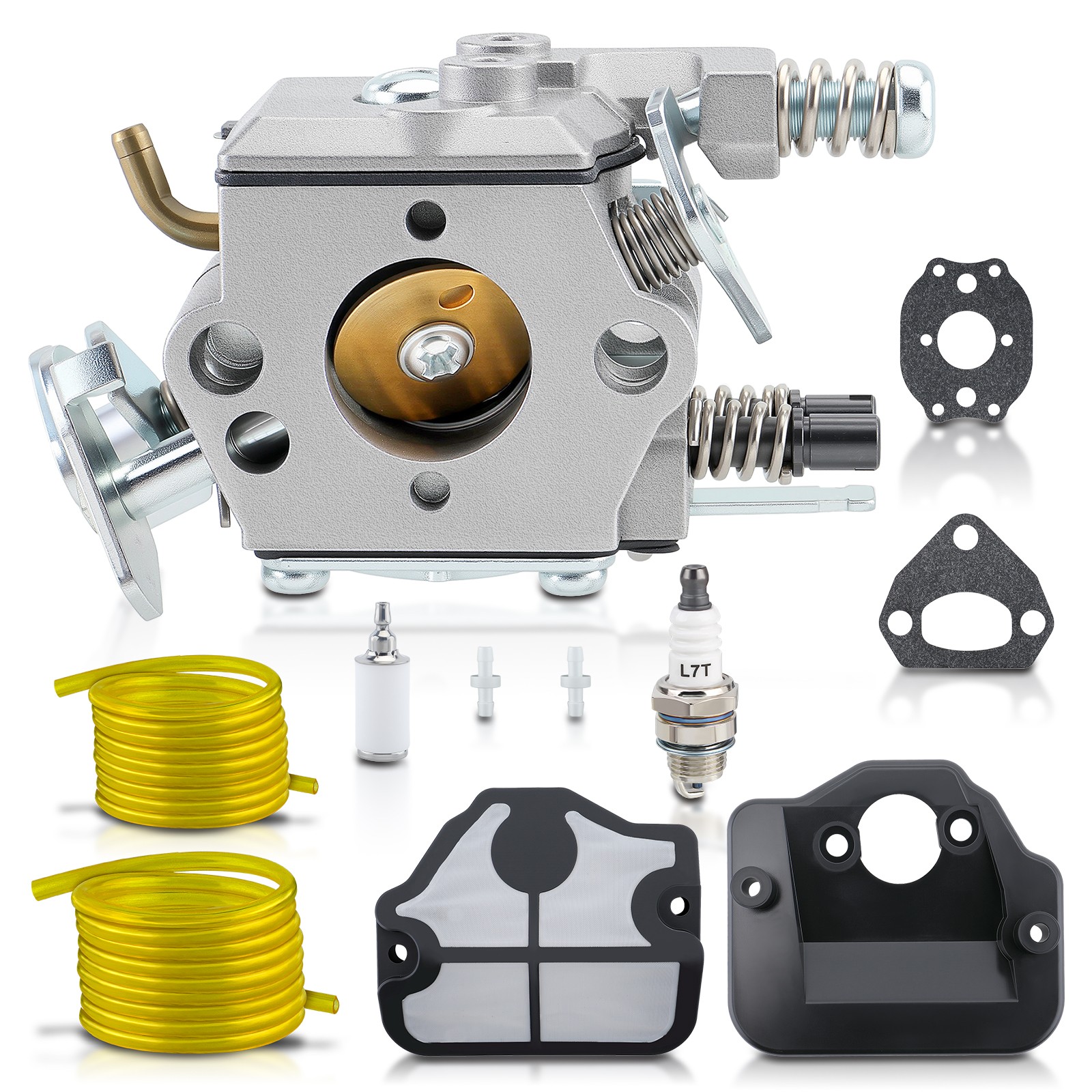 🔥Carburetor & Air Filter Kit For Poulan Pro PP4620AVX PP4620AVL PP295 Chainsaw gallery