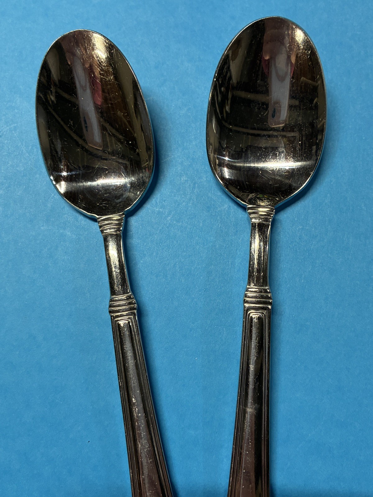 Pfaltzgraff PROVIDENCE GLOSSY Teaspoons (Set of 2) China Stainless 6" gallery