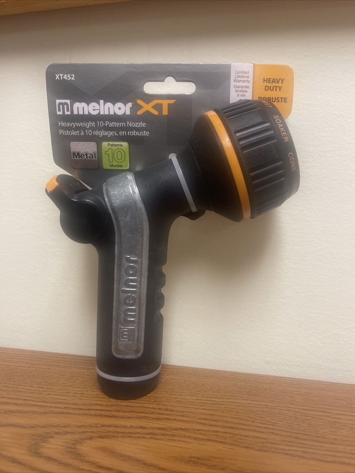 Melnor XT452 XT Metal Nozzle, Multi-Pattern, Heavyweight Thumb Control gallery