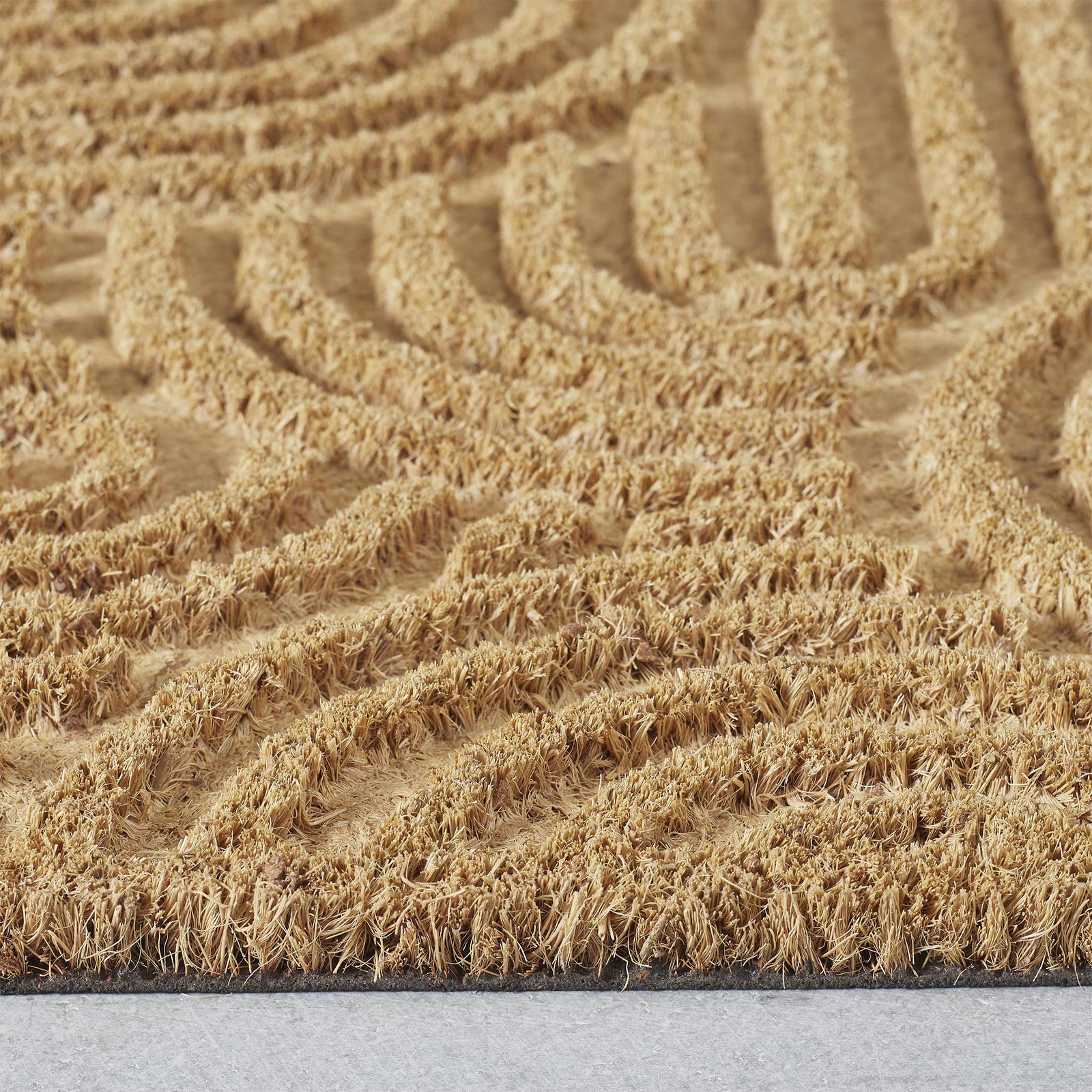Beautiful Geometric Doormat 18"x30" Natural by Drew Barrymore gallery