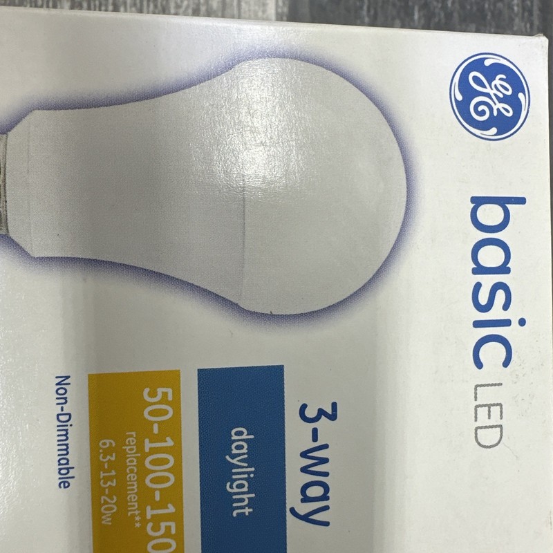 GE Basic Bulbs LED A21 Medium Base 3 Way In Daylight Up To 2200lm {D} gallery