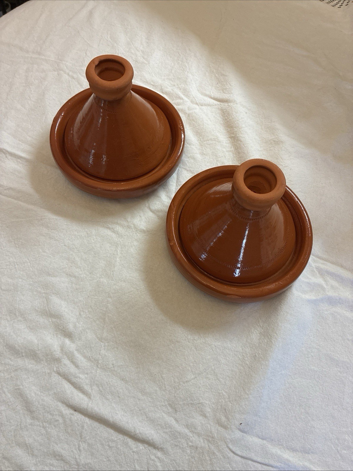 Moroccan Cooking Tagine Terracotta Cooking Pot Set Of 2 gallery