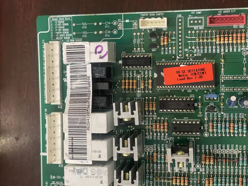 Samsung DA41 00596H Refrigerator Control Board AZ35725 | KM328 gallery