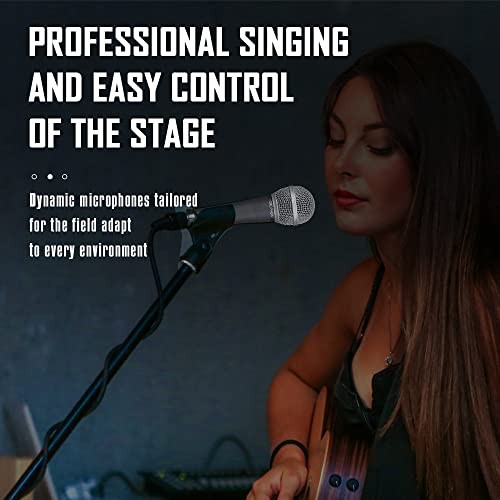 Weymic New Wm58 Mic Dynamic Vocal Microphone Classic Style Microphone Audio gallery