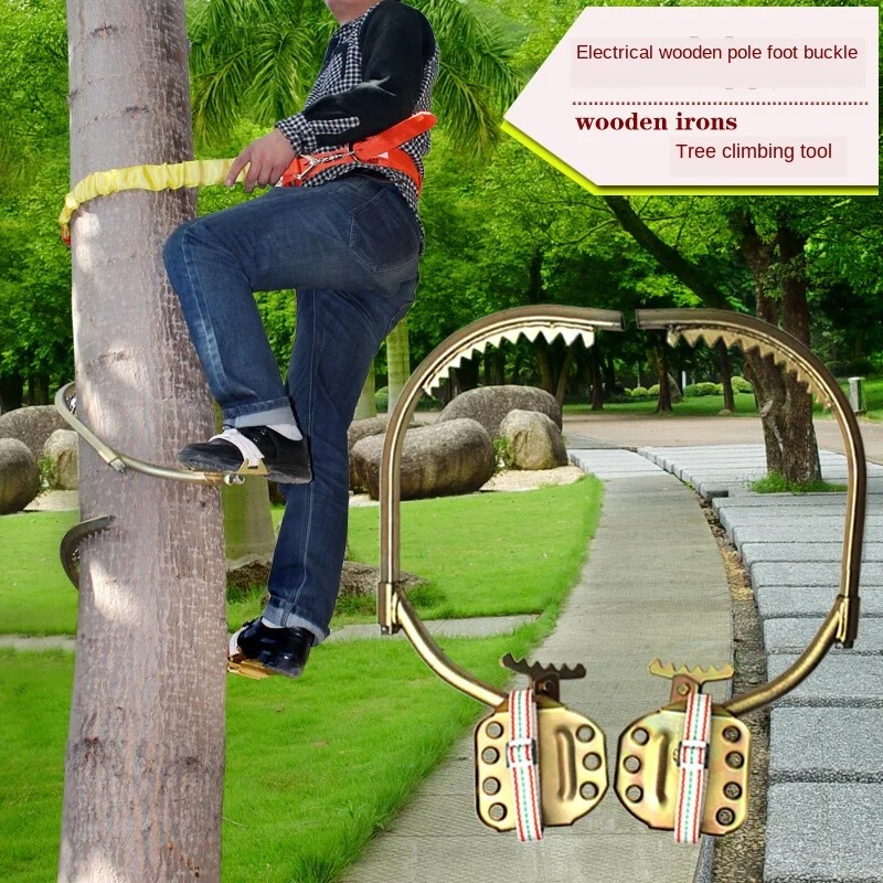 Tree Climbing Artifacts Tree Climbing Tools Grabbing Iron ShoeGardening Picking gallery