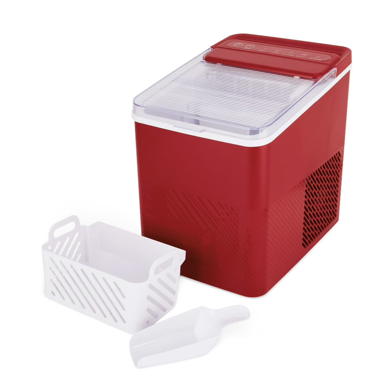 Mainstays Portable Countertop Ice Maker 26 lbs Per Day Compact Ice Machine Quick gallery