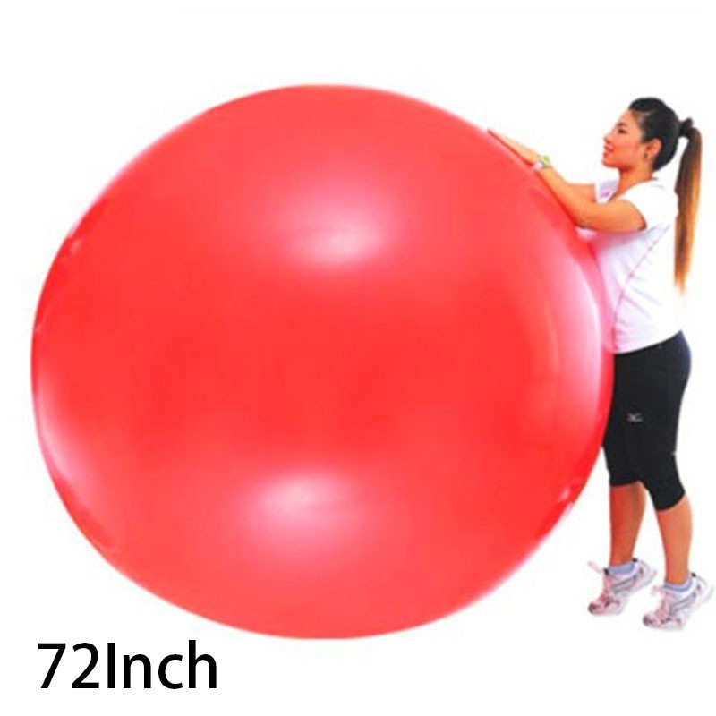 2Pcs 72 Inch Latex Giant Human for Egg Balloon Round Funny Game Balloon Toys gallery