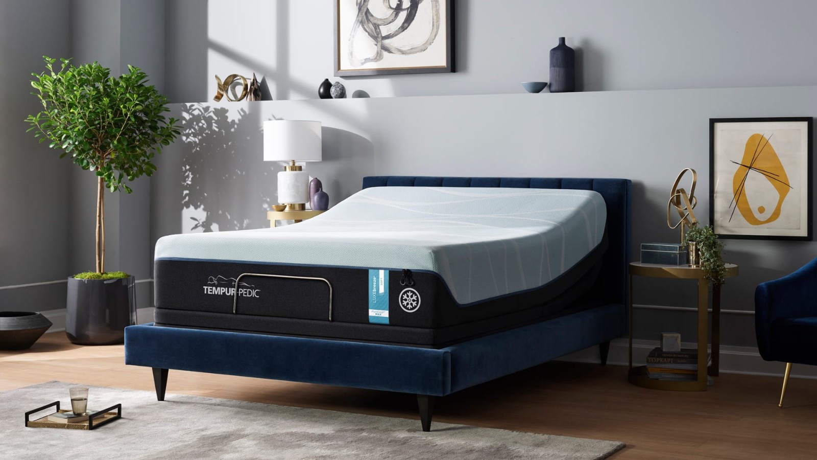 TEMPURPEDIC LUXEBREEZE SOFT QUEEN MATTRESS-MSRP$4900 gallery