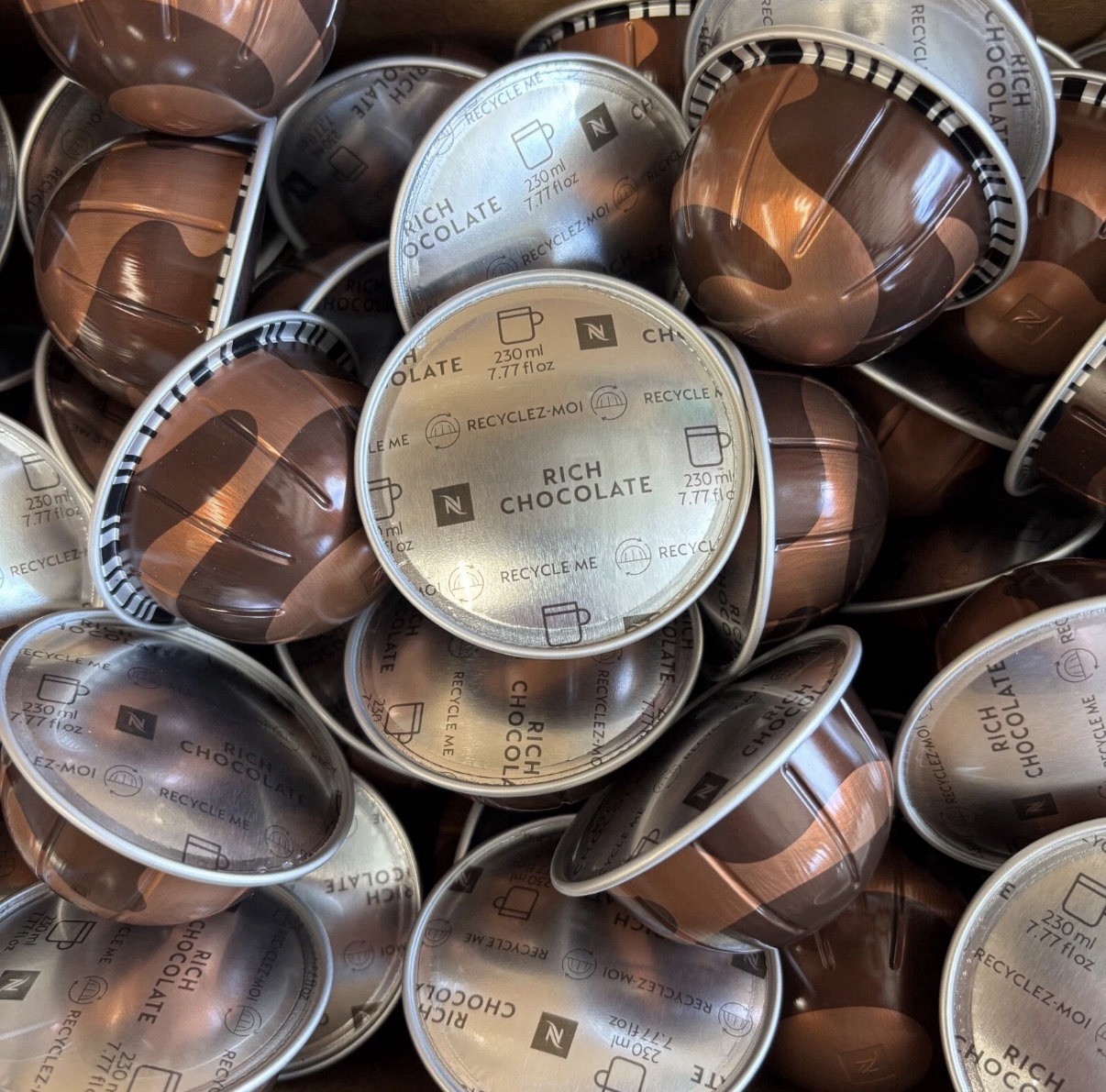 Nespresso Vertuo Rich Chocolate Medium Roast Coffee Pods 30ct - LOOSE / BULK gallery