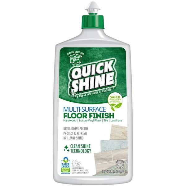 Quick Shine 27 oz. Floor Finish Protects Hardwood Tile Laminate Vinyl & Stone gallery