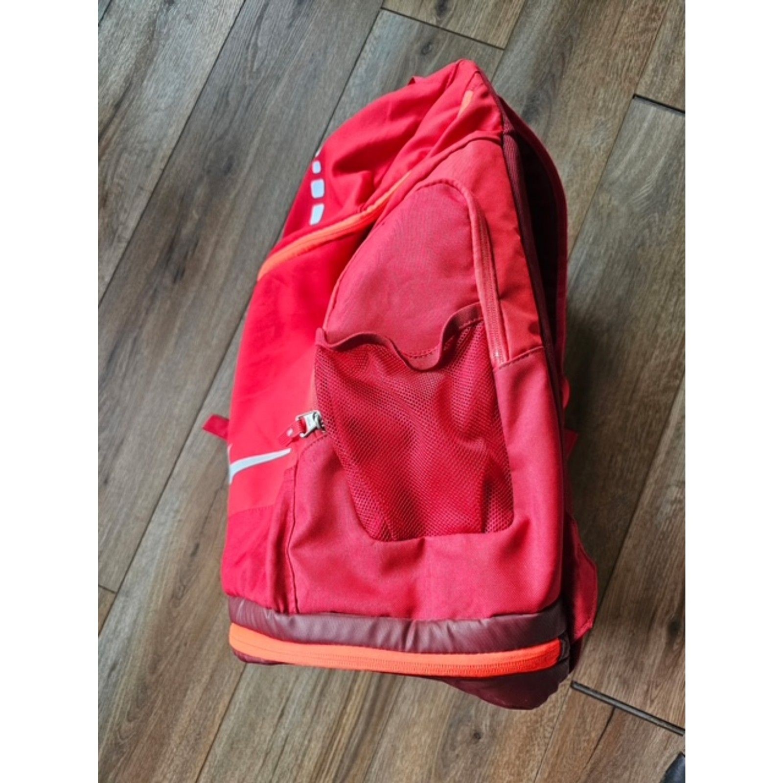 Nike Elite Quad Zip System Backpack Lightweight Red 2