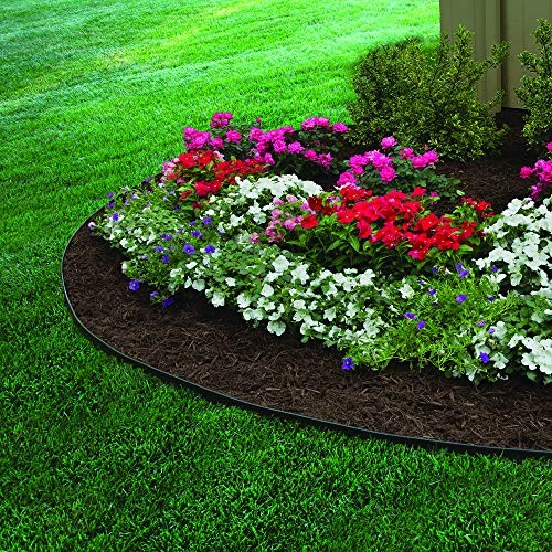 No-Dig Landscape Edging Kit - 100 ft., Black 100 ft traditional gallery