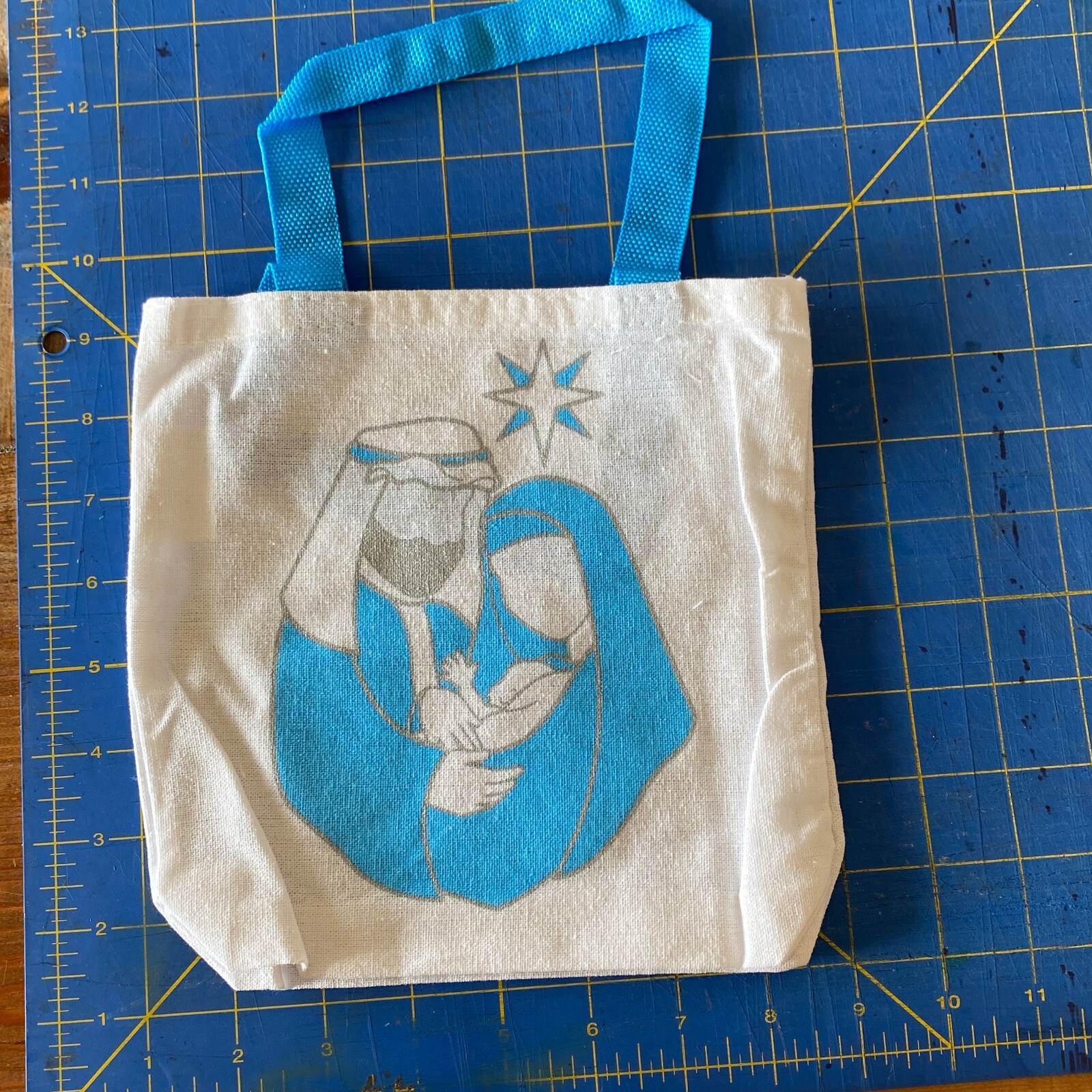 Cloth Nativity Bag, cotton-poly woven fabric, printed BUY $20=FREE SHIP gallery