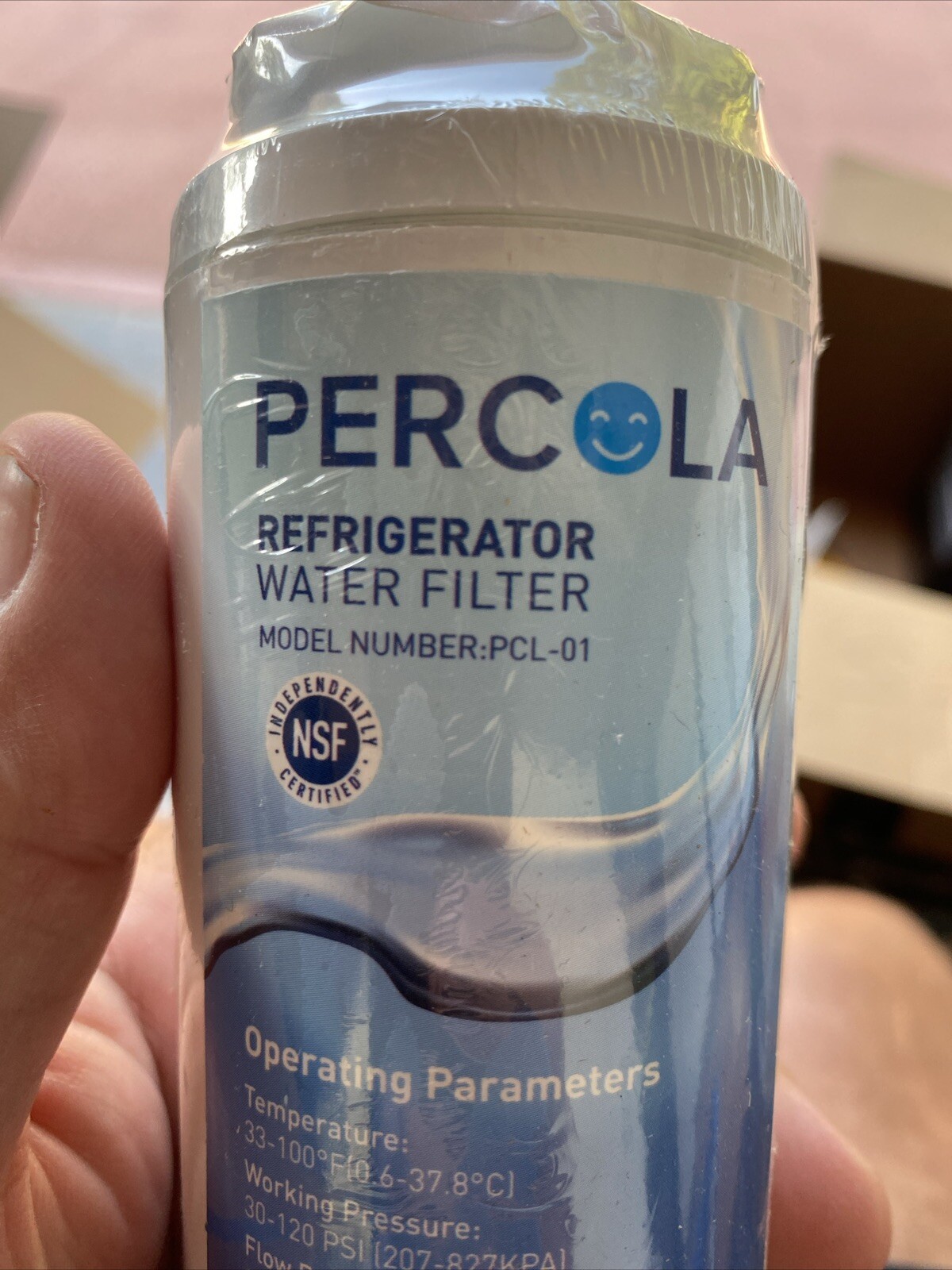 Percola Refrigerator Water Filter Replacement PCL-01 Factory Sealed 300 Gallons gallery