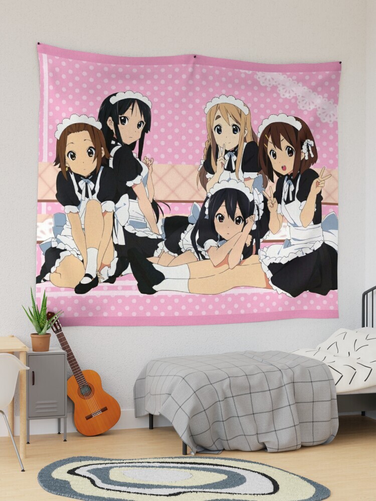 After School Tea Time Maids Tapestry, K-on Tapestry, Hokago Tea Time Tapestry gallery