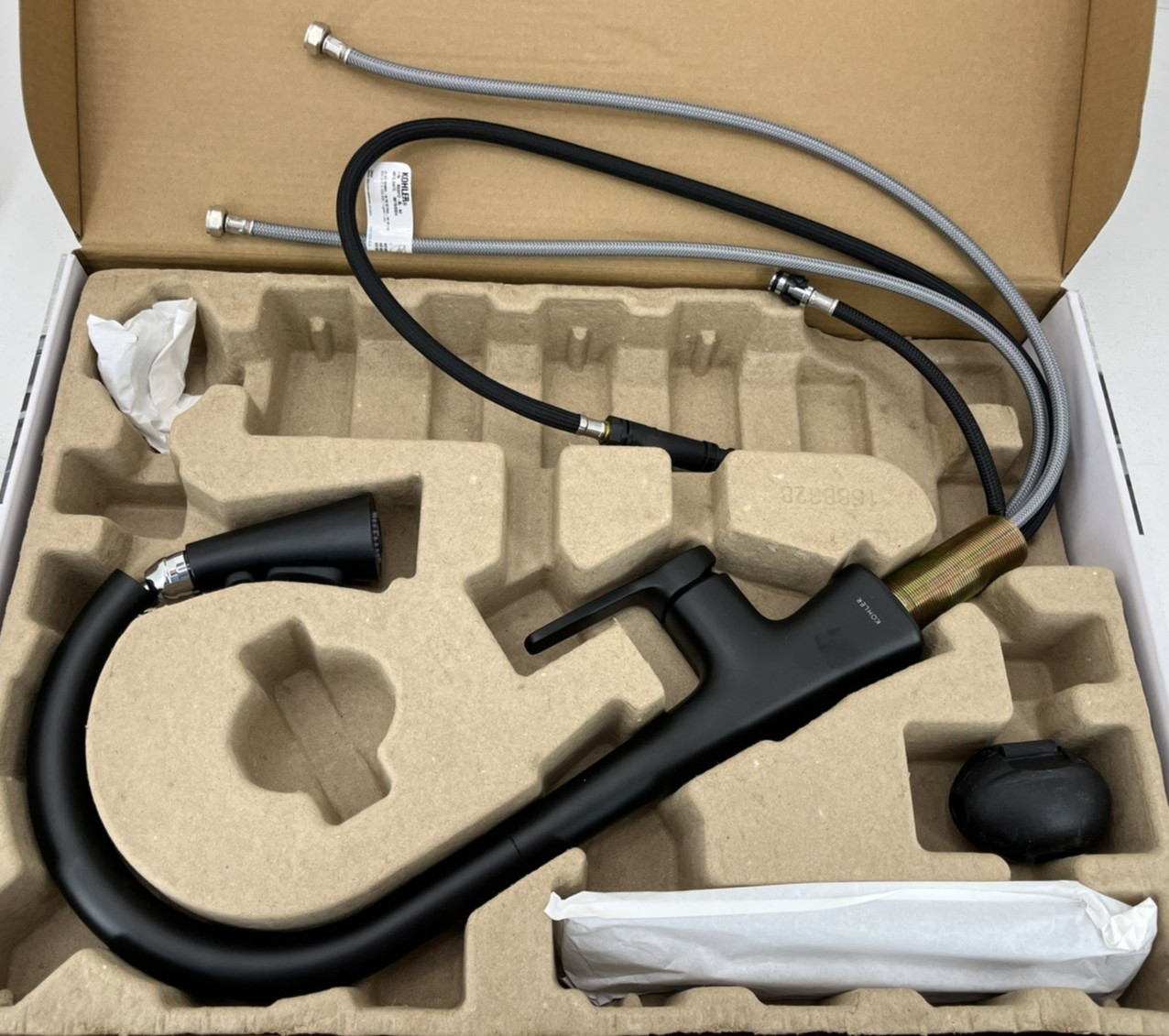 Kohler R33912-BL Guild Pull-down Kitchen Sink Faucet Matte Black gallery