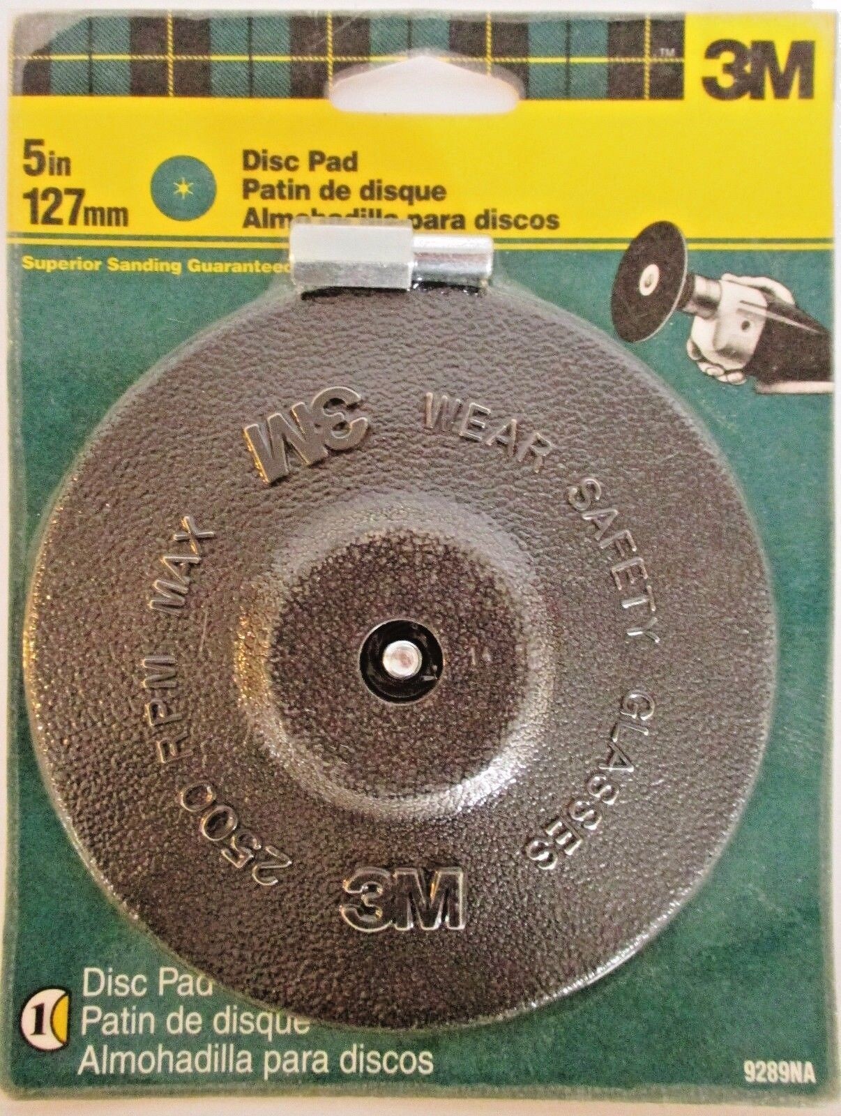 3M 9289NA 5" Disc Pad For Use With Power Sanding Discs gallery