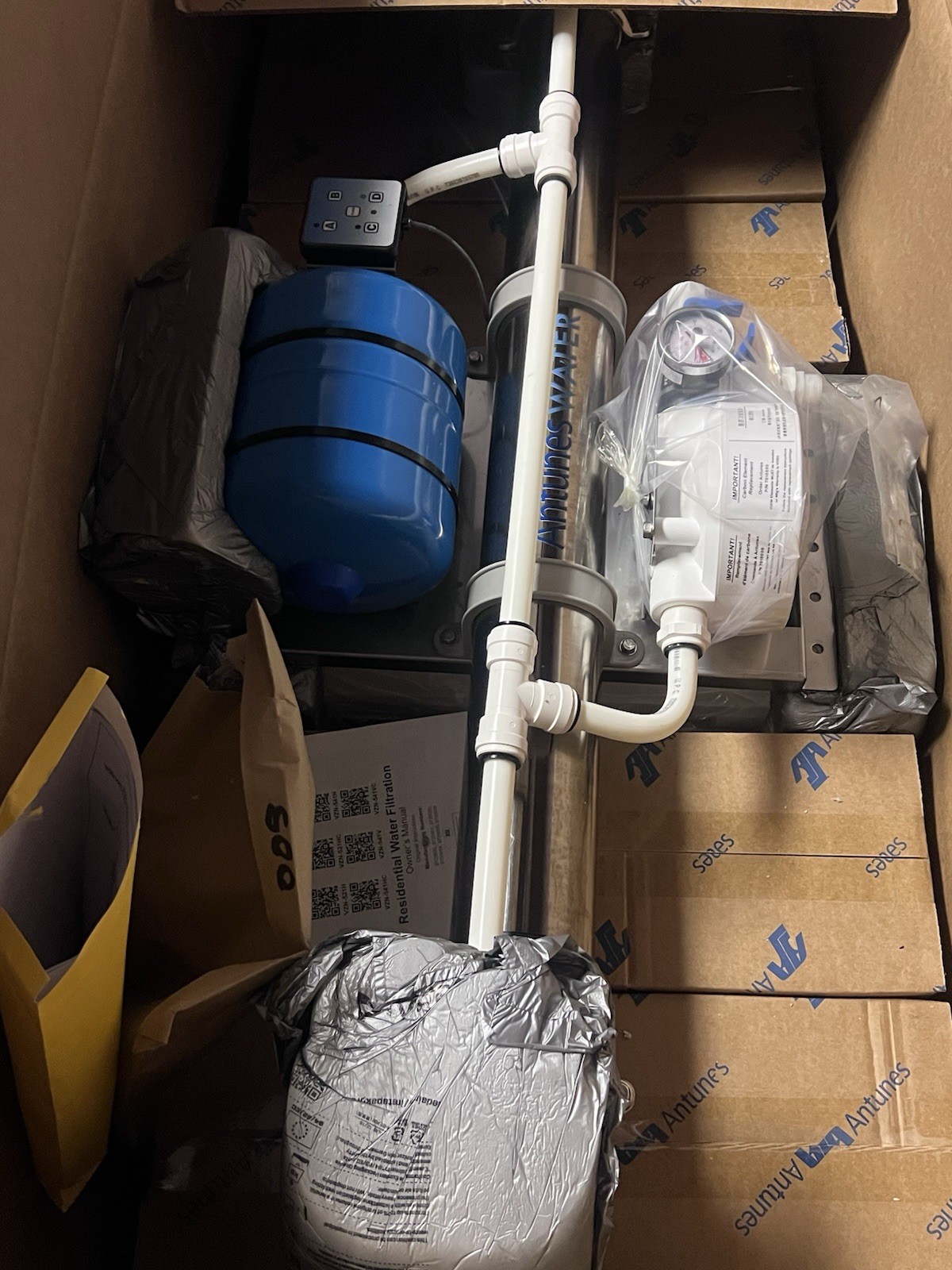 New Antunes VZN-541H Water Filtering System 8 Gal. (30 Liters) Per Minute 10W gallery