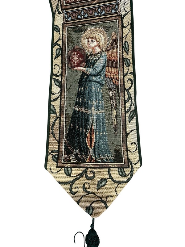 Angelic Concerto Tapestry Bell Pull Wall Hanging Decor Religious 40”x6.25” gallery