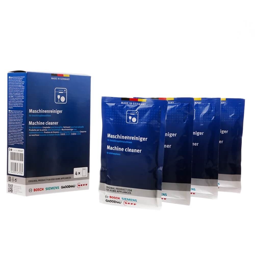 4 Pack Bosch Dishwasher Machine Cleaner Descaler Degreaser Powder 180 Grams gallery