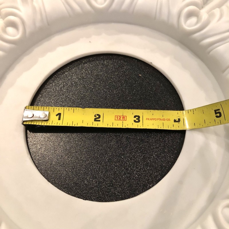 Ekena Millwork CM16AP Apollo Ceiling Medallion Plastic 16inch Unpainted New gallery