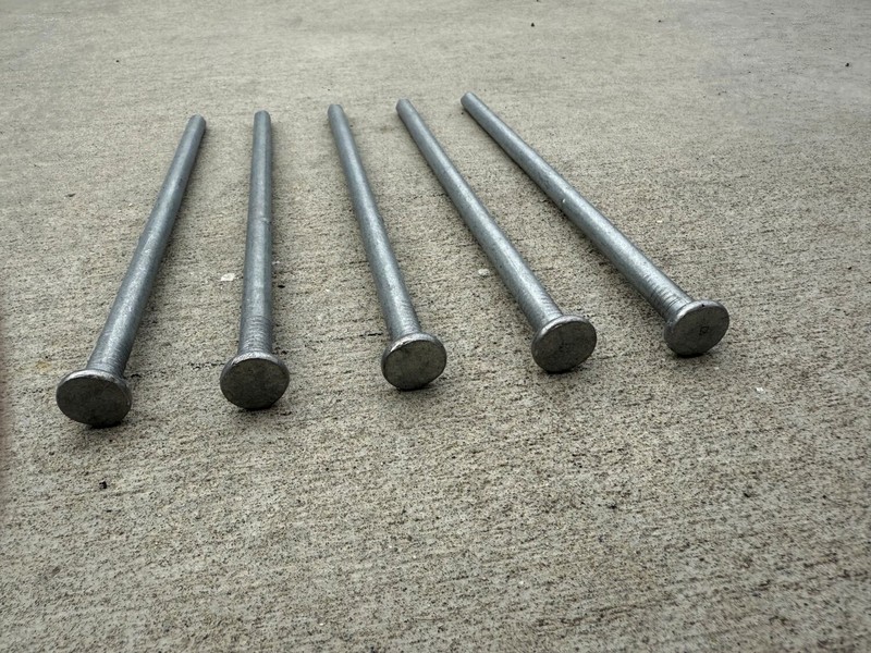Landscape Spike Nails - Galvanized Timber Spikes gallery