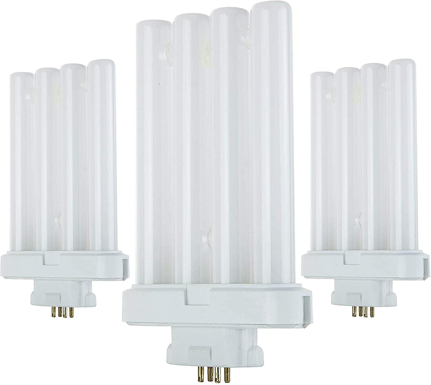 3 Pack 27W FML27 Fluorescent Replacement Bulbs 4-Pin 6500K Natural Daylight Lamp gallery