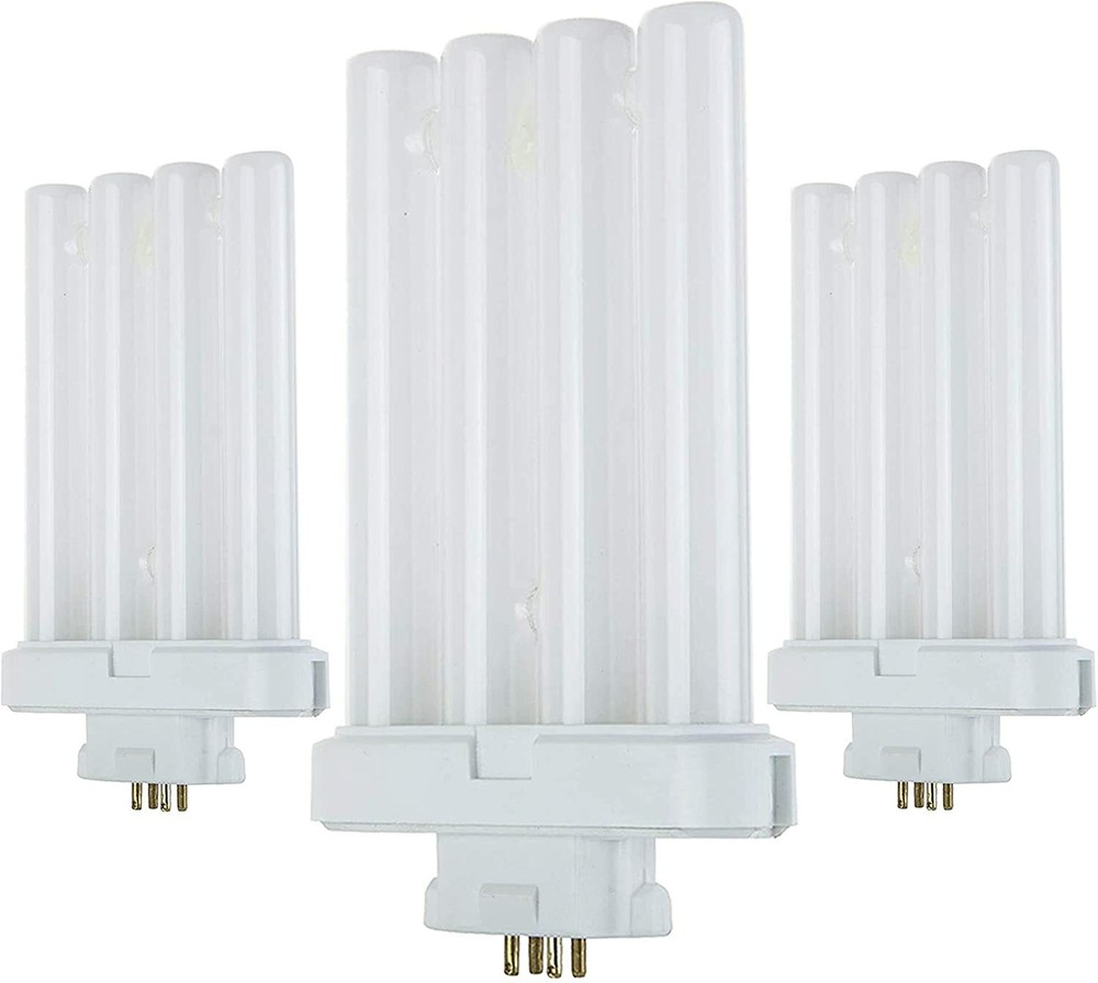 3 Pack 27W FML27 Fluorescent Replacement Bulbs 4-Pin 6500K Natural Daylight Lamp
