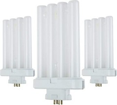 3 Pack 27W FML27 Fluorescent Replacement Bulbs 4-Pin 6500K Natural Daylight Lamp